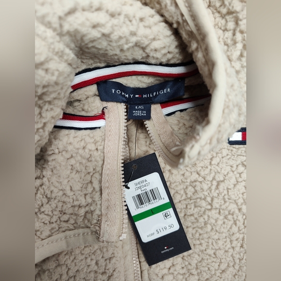 Tommy Hilfiger Sherpa Coat Jacket. Large (12/14) - Picture 5 of 10
